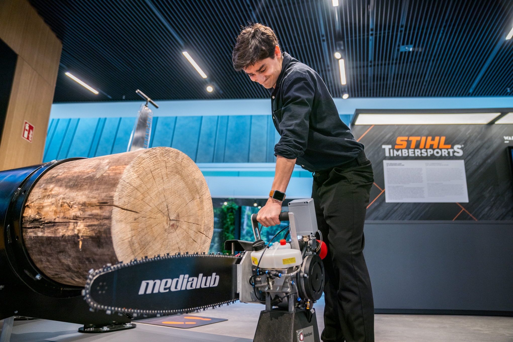 Stihl Timbersports in der Markenwelt